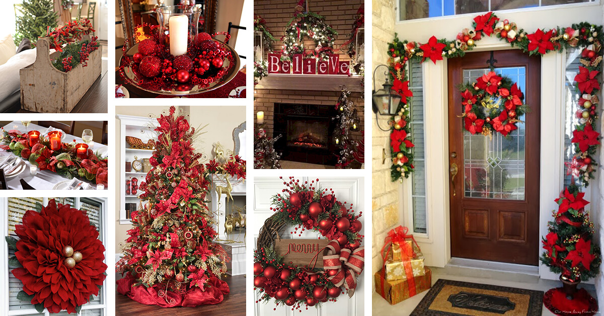 Red Christmas Decor Theme